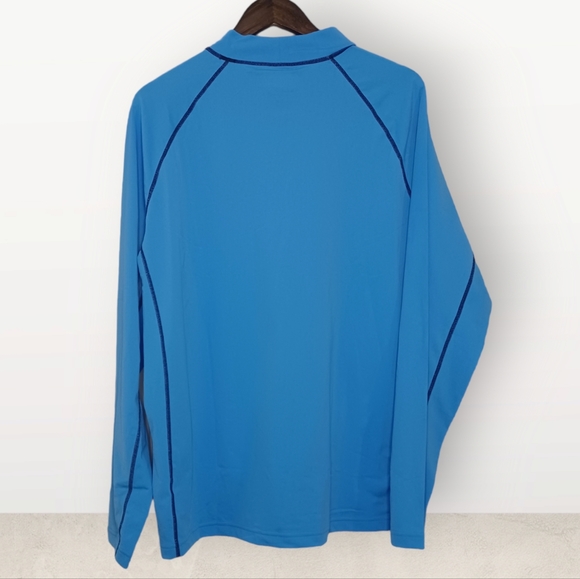 Coolibar Swim Coolibar Mens Tulum Long Sleeve Surf Rash Guard